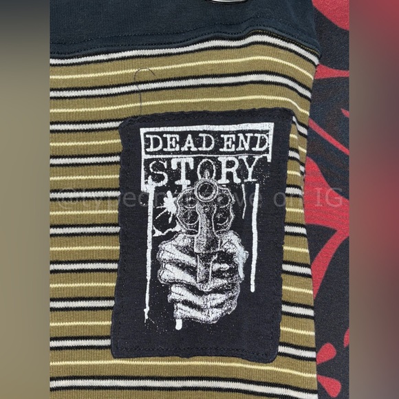 (SOLD) Lip Service Distortion Till Deafness (2003) Dead End Story Lounge Pants - Picture 3 of 5